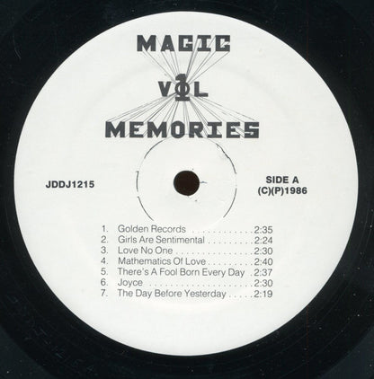 Various : Magic Memories Vol 1 (LP, Album, Comp)