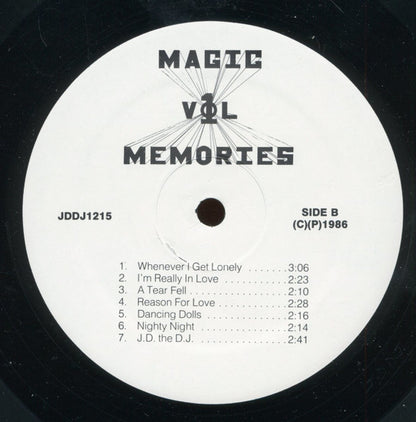 Various : Magic Memories Vol 1 (LP, Album, Comp)