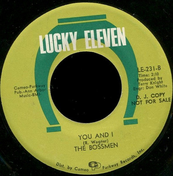 The Bossmen : Baby Boy / You And I (7", Single, Promo)
