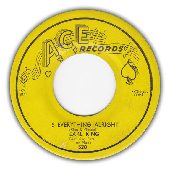Earl King : Is Everything Alright / Mother Told Me Not To Go (7", Single)