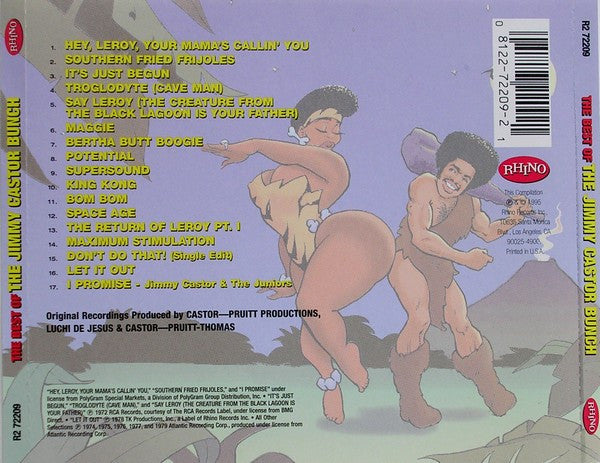 The Jimmy Castor Bunch : The Everything Man - The Best Of The Jimmy Castor Bunch (CD, Comp, RM)
