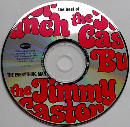 The Jimmy Castor Bunch : The Everything Man - The Best Of The Jimmy Castor Bunch (CD, Comp, RM)