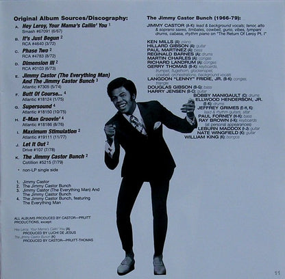 The Jimmy Castor Bunch : The Everything Man - The Best Of The Jimmy Castor Bunch (CD, Comp, RM)