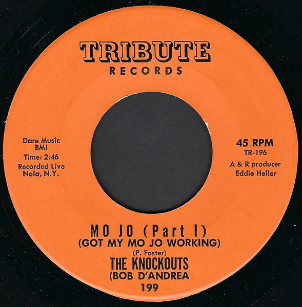 The Knockouts (2) : Mo Jo (Got My Mo Jo Working) (7", Single)