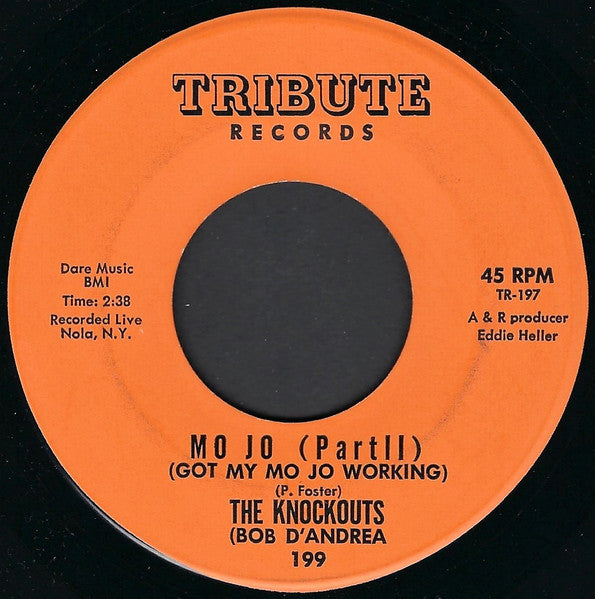 The Knockouts (2) : Mo Jo (Got My Mo Jo Working) (7", Single)