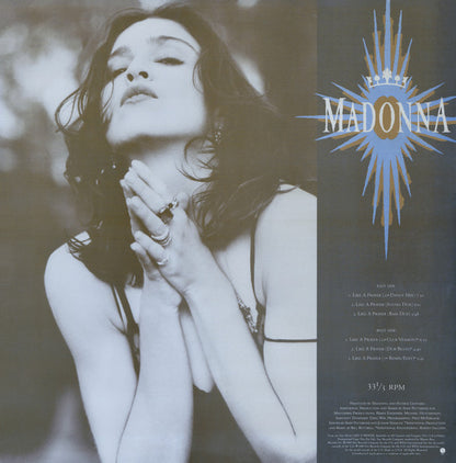 Madonna : Like A Prayer (12", Single, Promo)
