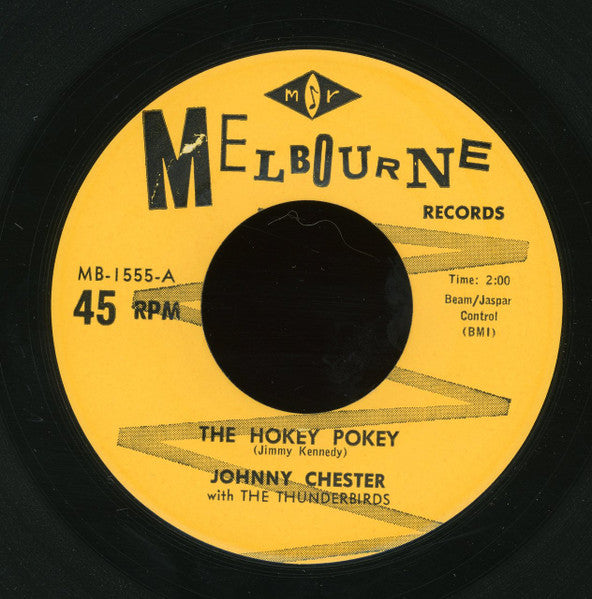 Johnny Chester With The Thunderbirds (9) : Shakin' All Over (7", Single)