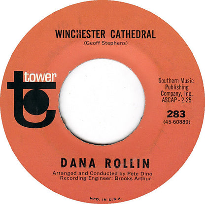 Dana Rollin : Winchester Cathedral / Patty's Pad (7", Rai)