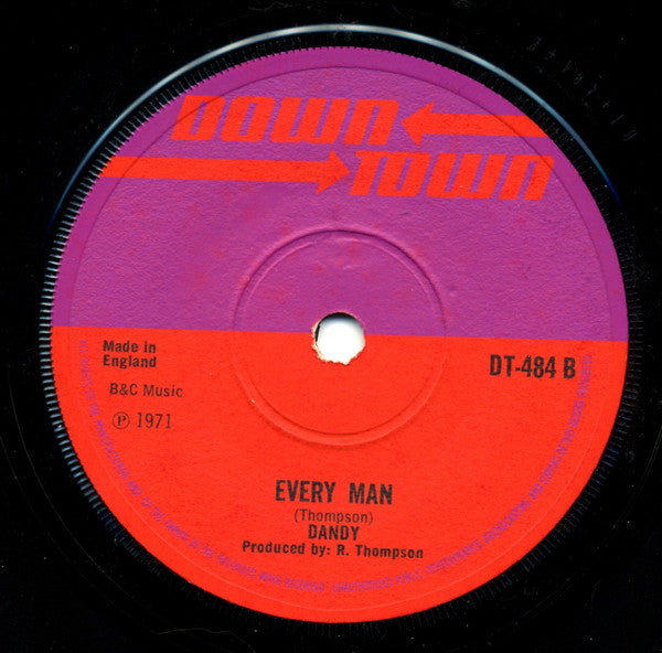 Dandy Livingstone : Daddy's Home (7", Sol)