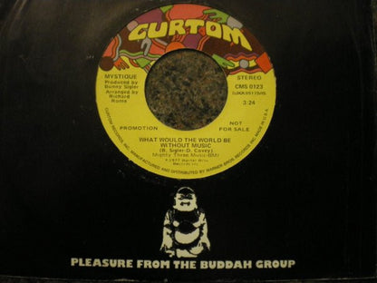 Mystique (10) : What Would The World Be Without Music  (7", Single, Promo)