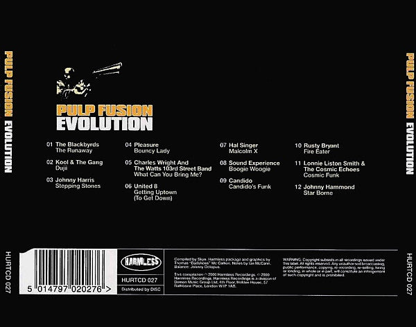 Various : Pulp Fusion: Evolution (Original 1970's Ghetto Jazz & Funk Classics) (CD, Comp)