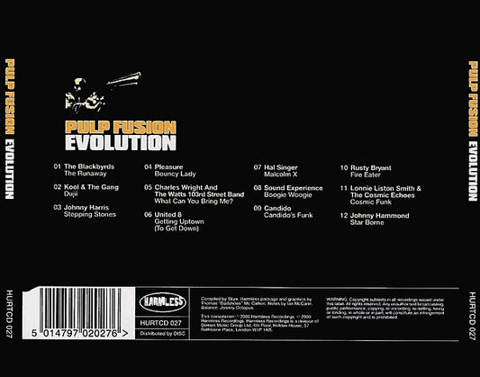 Various : Pulp Fusion: Evolution (Original 1970's Ghetto Jazz & Funk Classics) (CD, Comp)