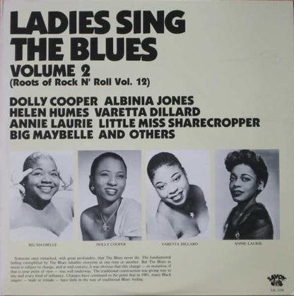 Various : Ladies Sing The Blues (Volume 2) (2xLP, Album, Comp)