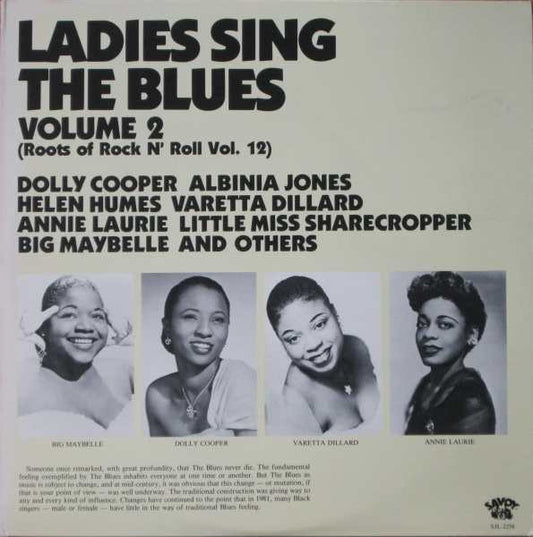 Various : Ladies Sing The Blues (Volume 2) (2xLP, Album, Comp)