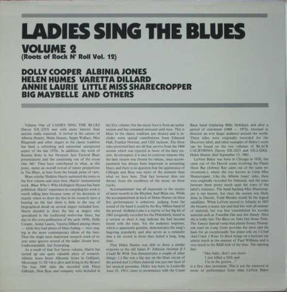 Various : Ladies Sing The Blues (Volume 2) (2xLP, Album, Comp)