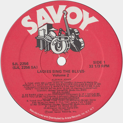 Various : Ladies Sing The Blues (Volume 2) (2xLP, Album, Comp)
