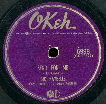 Big Maybelle : Send For Me / Jinny Mule (10")