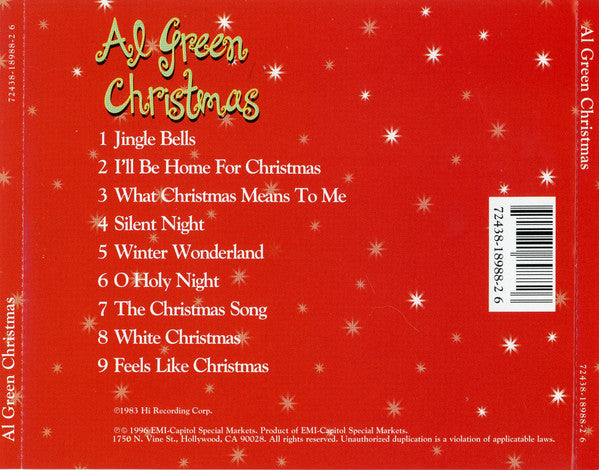 Al Green : Christmas (CD, Album, RE)