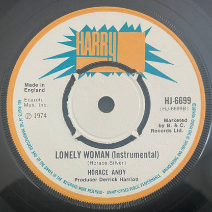 Horace Andy : Lonely Woman (7", Pus)