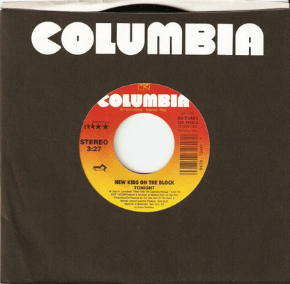 New Kids On The Block : Tonight (7", Single, Styrene)