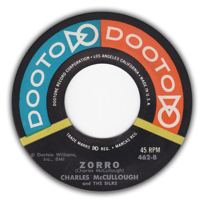 Charles McCullough & The Silks : My Girl / Zorro (7", Single)