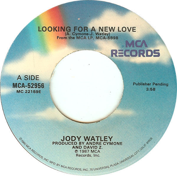 Jody Watley : Looking For A New Love (7", Glo)