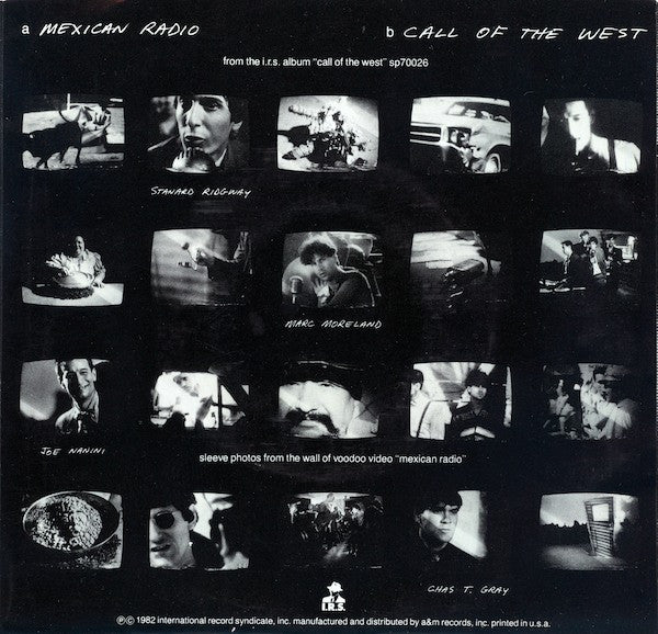 Wall Of Voodoo : Mexican Radio (7", Single, Styrene, Pit)