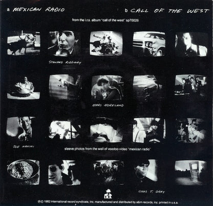 Wall Of Voodoo : Mexican Radio (7", Single, Styrene, Pit)