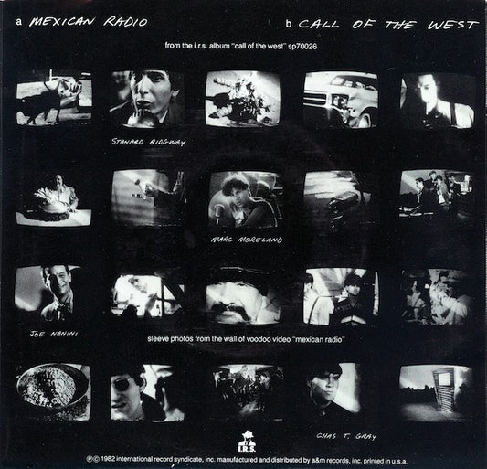 Wall Of Voodoo : Mexican Radio (7", Single, Styrene, Pit)