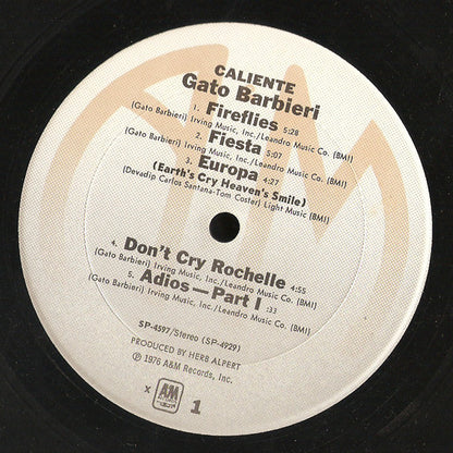 Gato Barbieri : Caliente! (LP, Album, Pit)