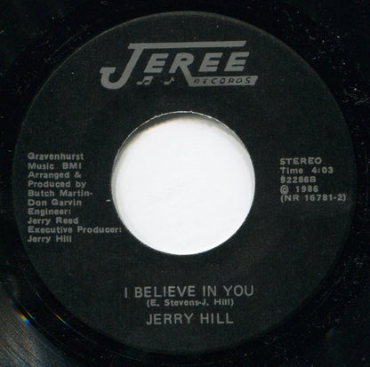 Jerry Hill : I'm Crying / I Believe In You (7")