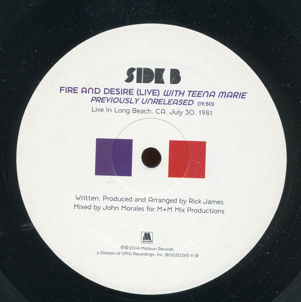 Rick James : You And I (Extended M+M Mix) (12", EP, RSD, Ltd)