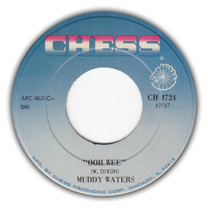 Muddy Waters : Clouds In My Heart / Ooh Wee (7", Single, RE)