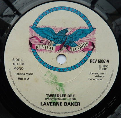 LaVern Baker : Tweedlee Dee / Bumble Bee / Jim Dandy (7", EP, Mono)