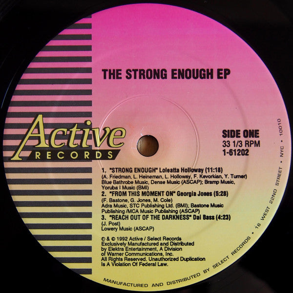 Various : Strong Enough EP (12", EP)
