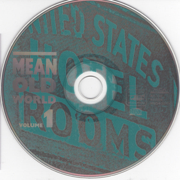 Various : Mean Old World / The Blues From 1940 To 1994 Volume 1 - 4 (4xCD, Comp + Box)