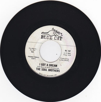 The Soul Brothers (7) : Keep It Up / I Got A Dream (7", Single, Promo)