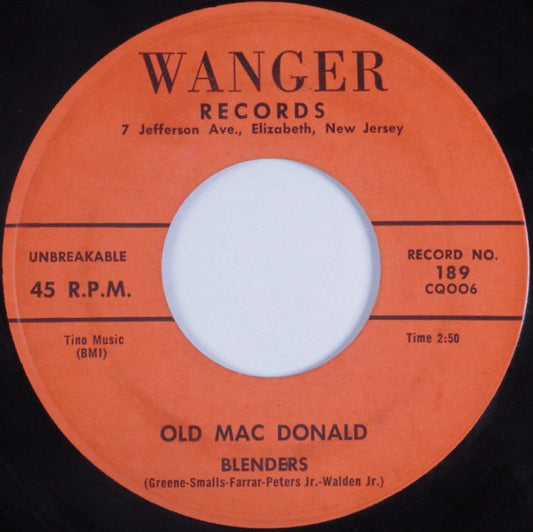 Blenders (4) : Angel (7")