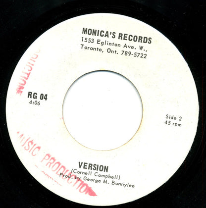 Cornell Campbell : Duke Of Earl (7")