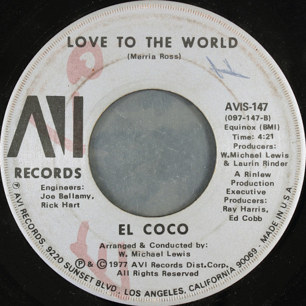 El Coco : Cocomotion (7")