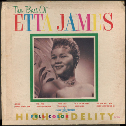 Etta James : The Best Of Etta James (LP, Comp)
