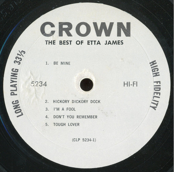Etta James : The Best Of Etta James (LP, Comp)