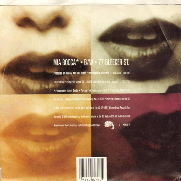 Jill Jones : Mia Bocca (7", Spe)