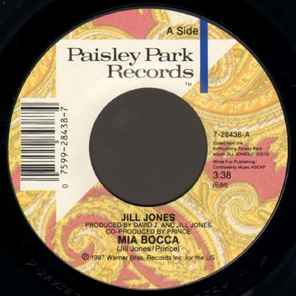 Jill Jones : Mia Bocca (7", Spe)