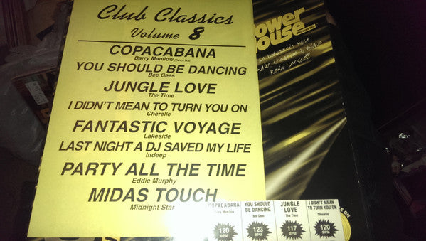 Various : Club Classics Volume 8 (2x12", Comp, Promo)