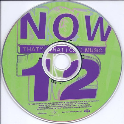 Various : Now That's What I Call Music! 12 (CD, Comp)