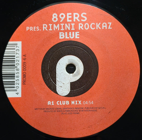 89ers Pres.  Rimini Rockaz : Blue (12")