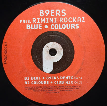 89ers Pres.  Rimini Rockaz : Blue (12")