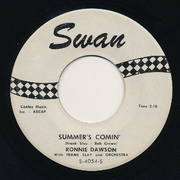 Ronnie Dawson : Summer's Comin' / Decided By The Angels (7")