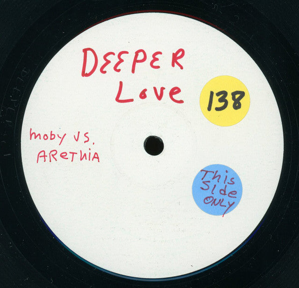 Moby Featuring Aretha Franklin : Go Deeper Love (12", S/Sided, Unofficial, W/Lbl)